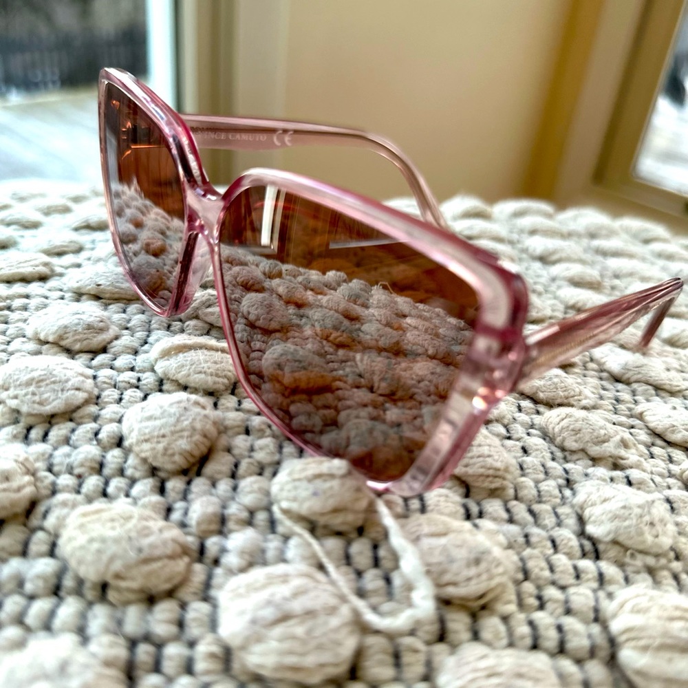 Vince Camuto Pink Mirrored Lense Sunglasses